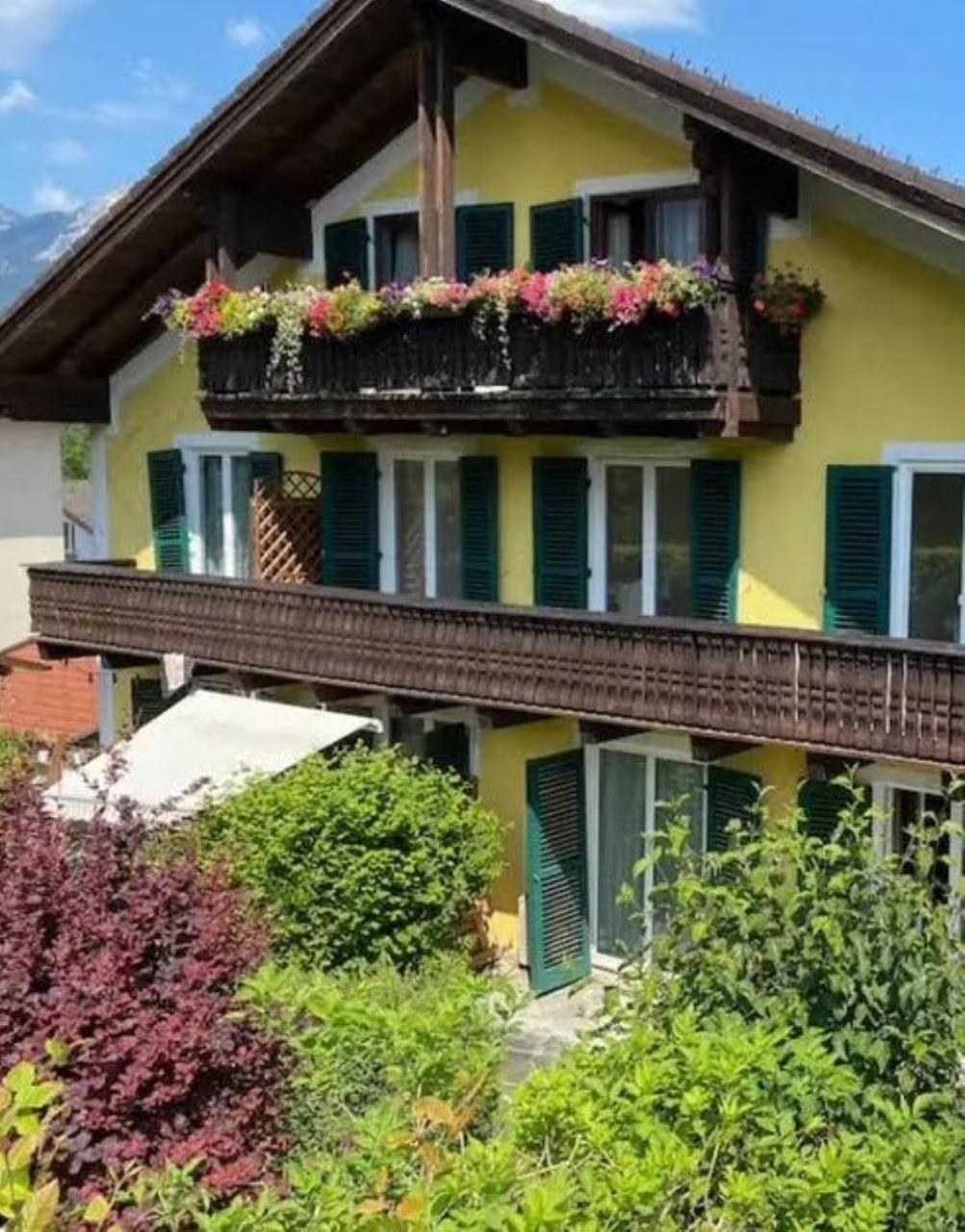 Wohnung 3 Mit Balkon Und Bergblick Großgmain Buitenkant foto